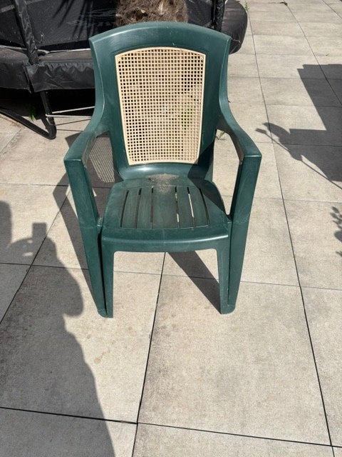 terras stoelen, Ophalen, Gebruikt