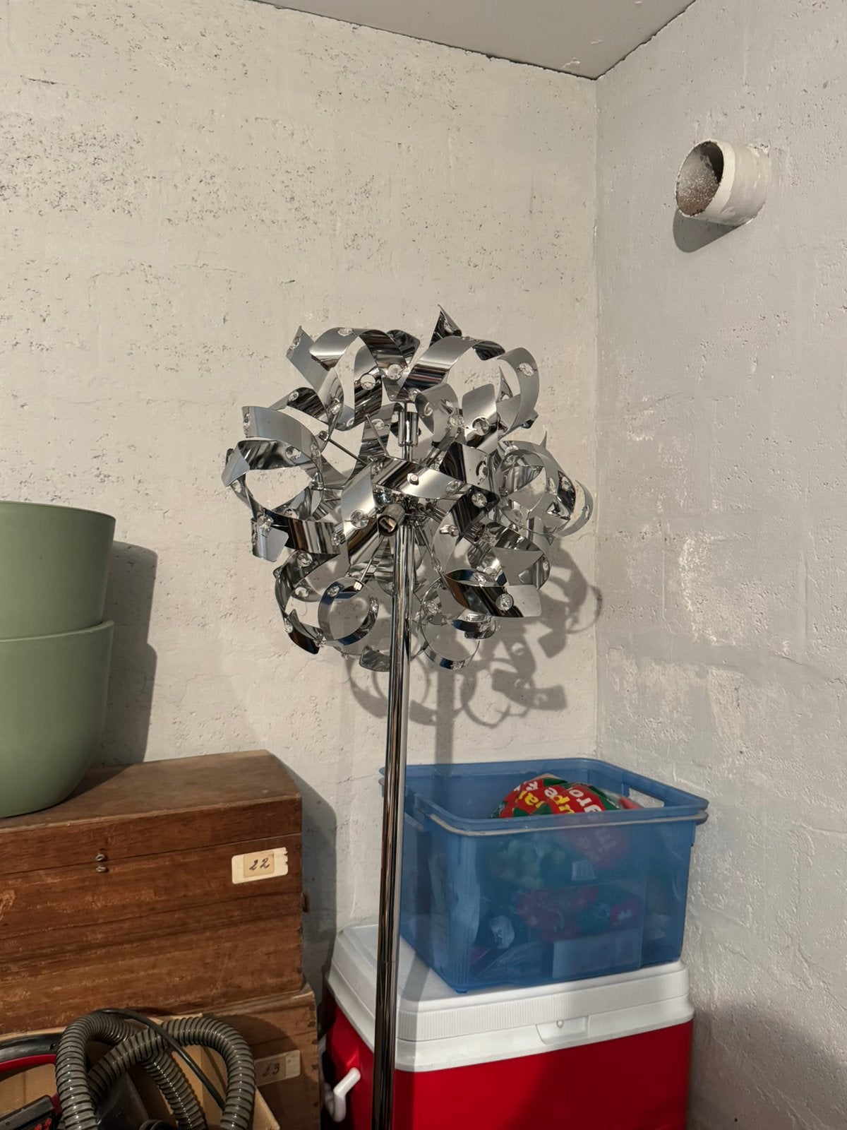 Lampe bling bling, Ophalen, Gebruikt