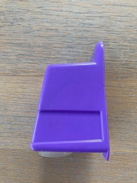 Vintage Paarse stoel Twirly Curis Barbie Mattel, Kinderen en Baby's, Verzenden, Zo goed als nieuw, Barbie