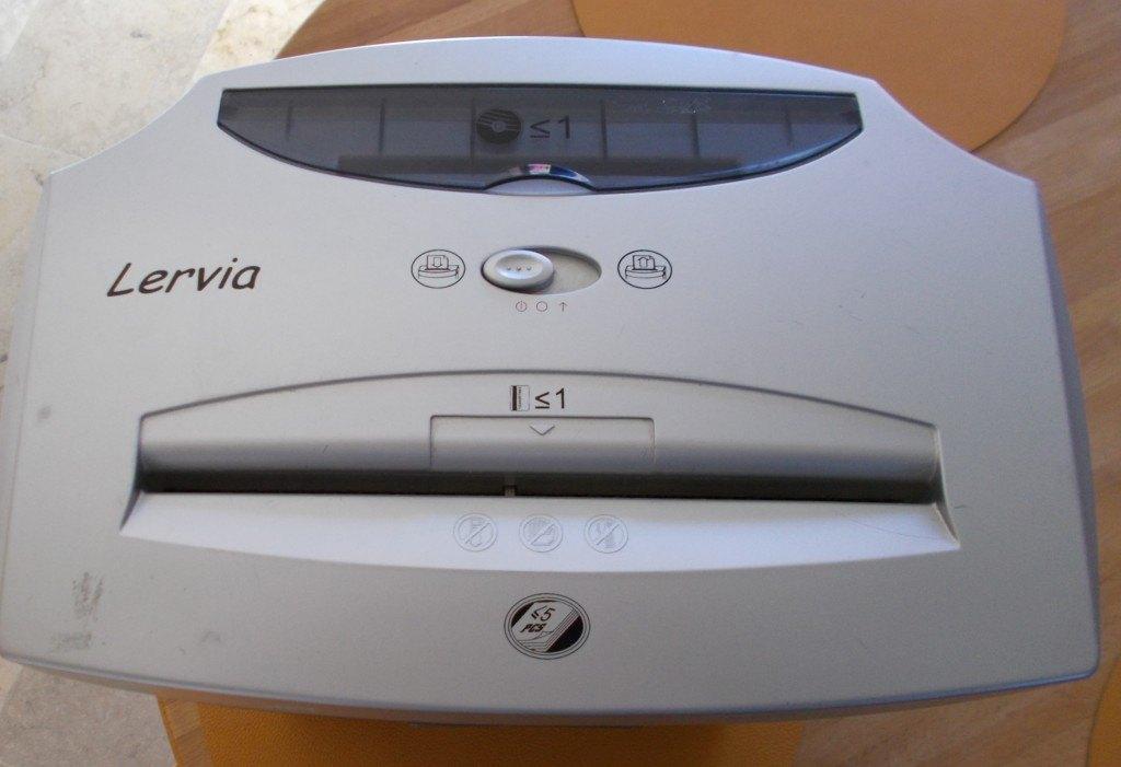 PAPIERVERSNIPPERAAR  LERVIA, Diversen, Bureau-accessoires, Ophalen, Gebruikt