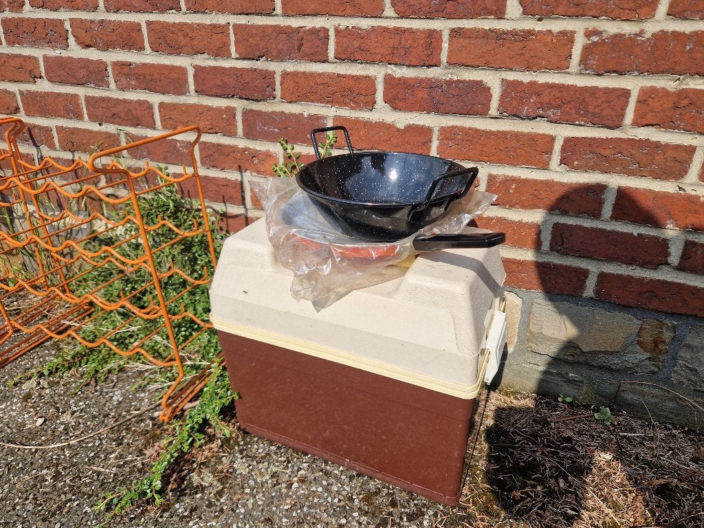 Gratis frigobox, Ophalen