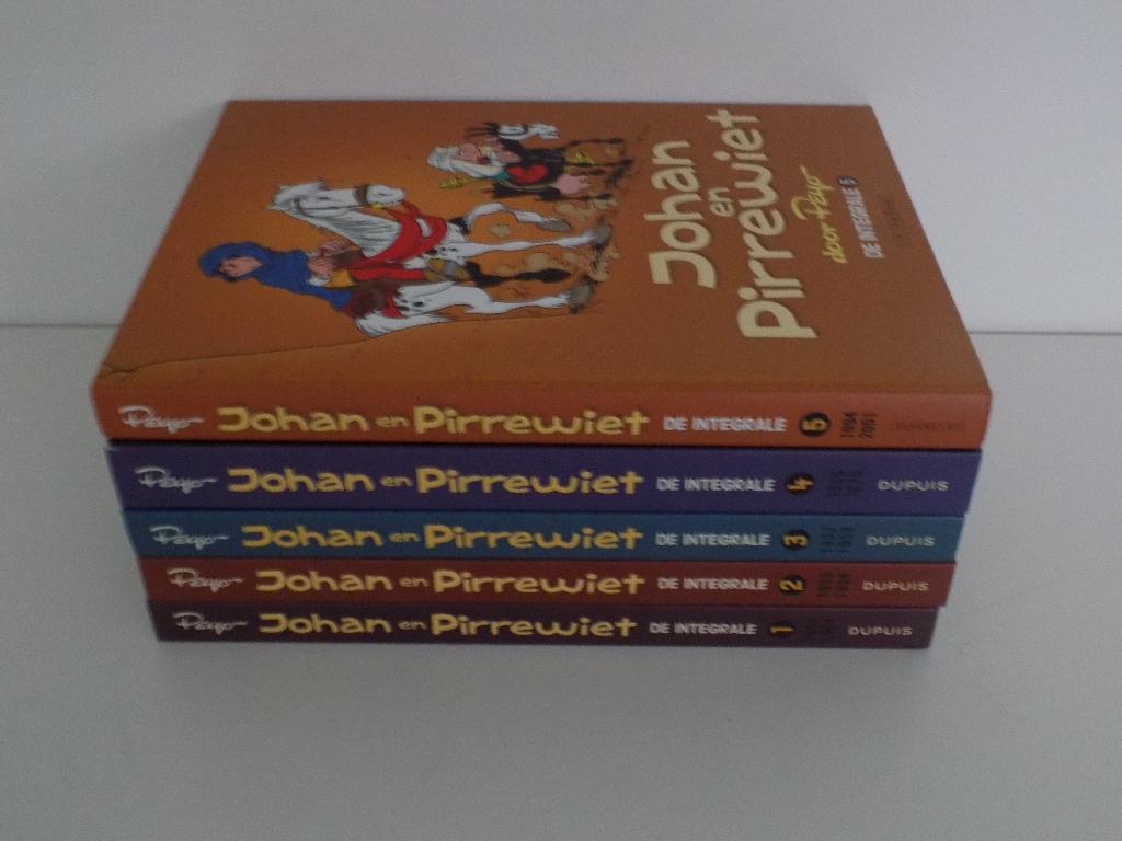 Johan en Pirrewiet ~ Complete serie Integrale HC's 1 t/m 5, Complete serie of reeks, Ophalen of Verzenden, Zo goed als nieuw