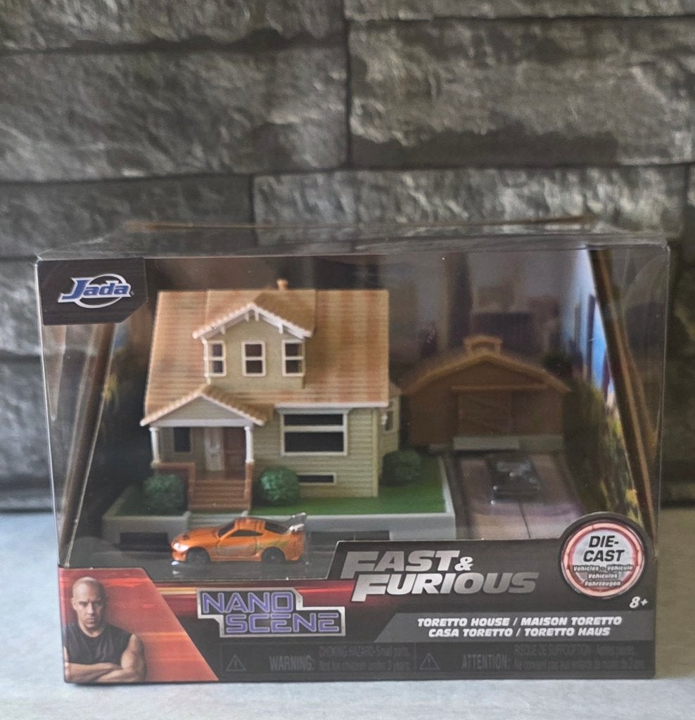 fast and furious Dom's House Diorama, Neuf, Enlèvement ou Envoi, Voiture, Jada toys