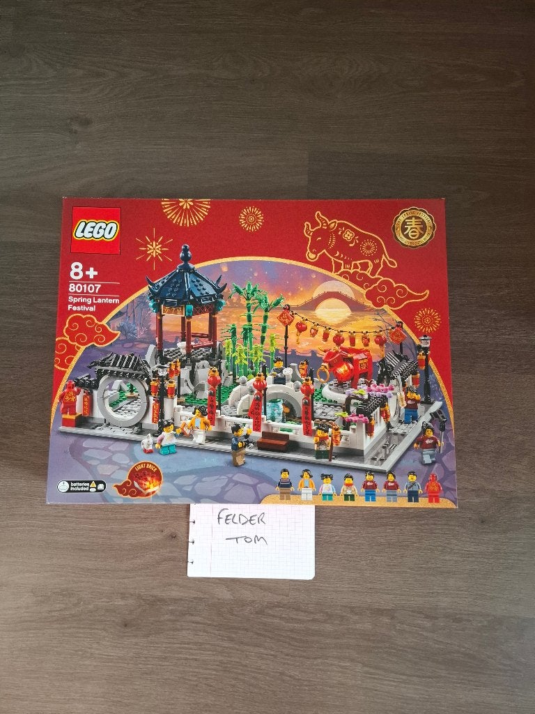 Lego Spring lantern festival 80107 nieuw, Ophalen of Verzenden, Nieuw, Complete set, Lego