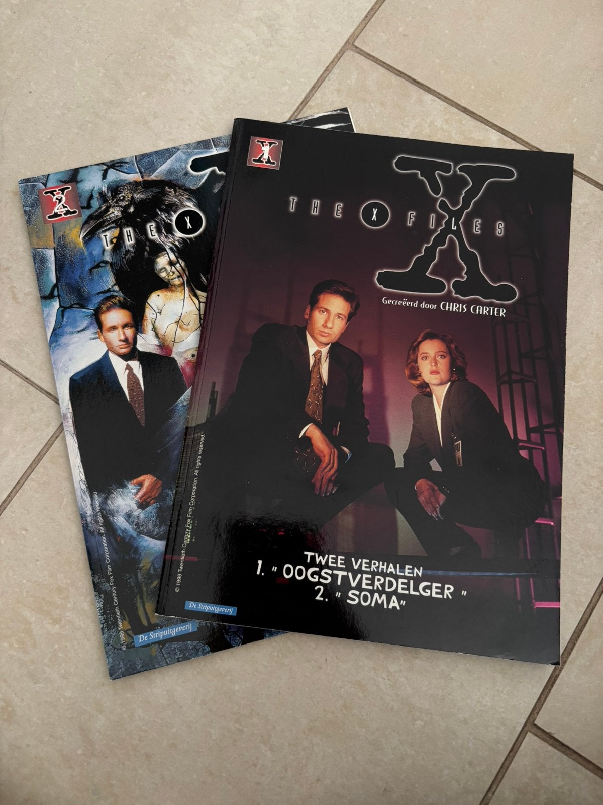 The X Files - Luchtaanval ; Bigfoot ; Oogstverdelger ; Soma, Ophalen of Verzenden, Zo goed als nieuw, Carmen Carter, Meerdere stripboeken