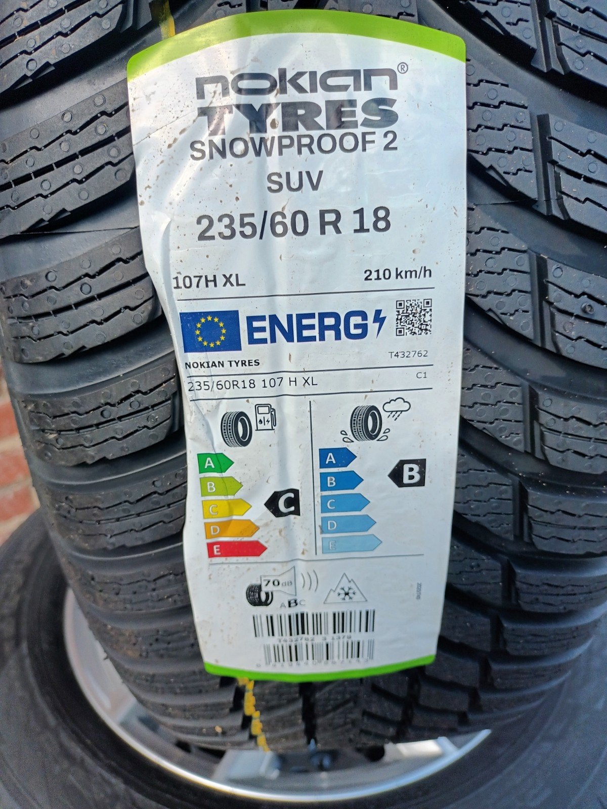 Ensemble neuf Pack hiver jantes et pneus 18" Volvo XC60, Autos : Pièces & Accessoires, Enlèvement, Pneus hiver, Pneu(s)