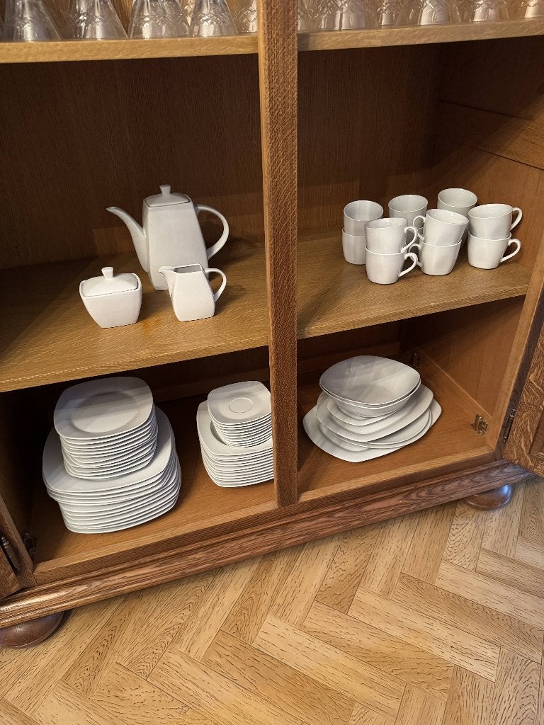 12-delige serviesset, Huis en Inrichting, Ophalen, Gebruikt, Porselein, Compleet servies