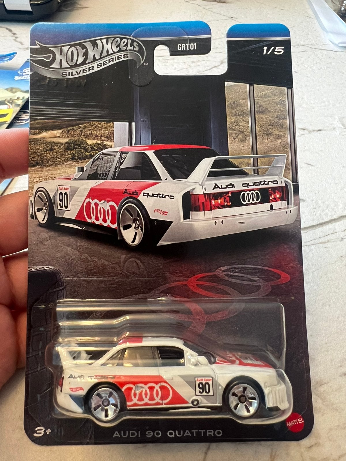 Hot wheels Audi 90 Quattro, Ophalen of Verzenden, Zo goed als nieuw