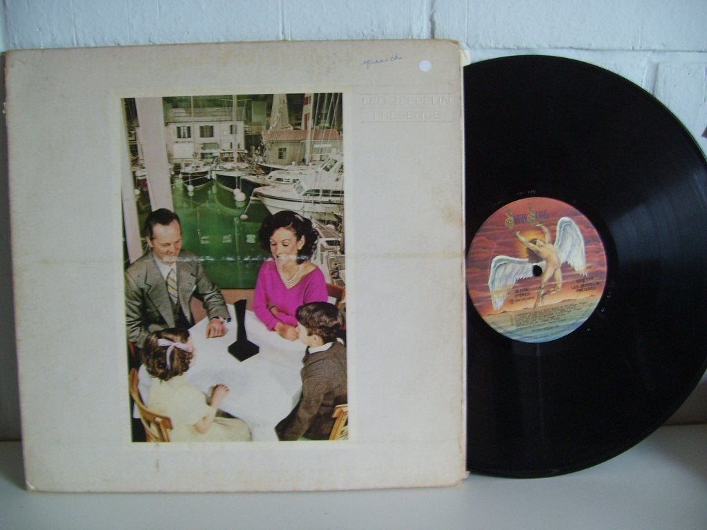 LED ZEPPELIN  presence, CD & DVD, Vinyles | Hardrock & Metal, Utilisé, Hard rock, LP, 12 pouces