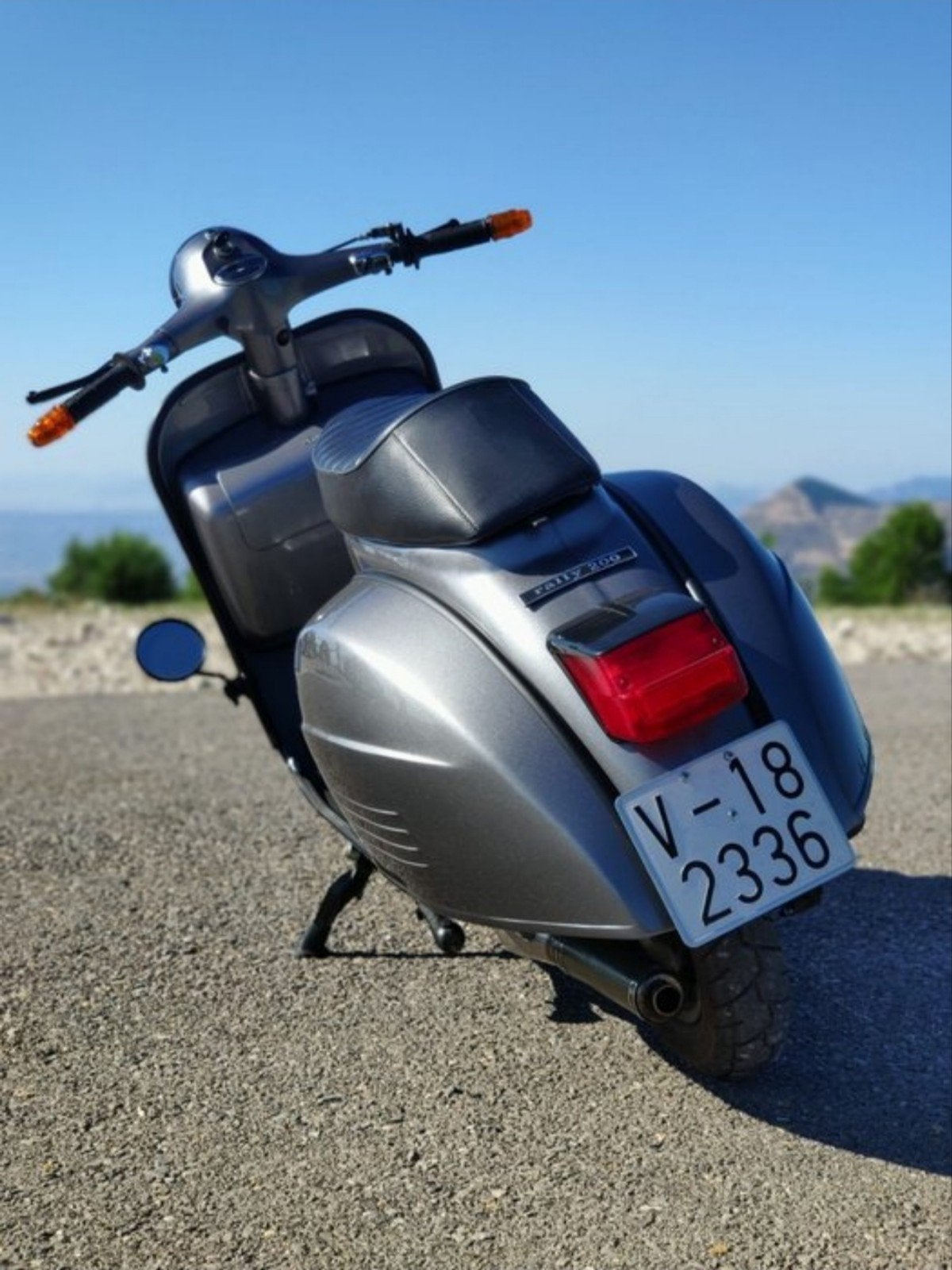 Vespa sprint Rally replica 150cc 1966, Zo goed als nieuw, Benzine, Ophalen, 210 cc