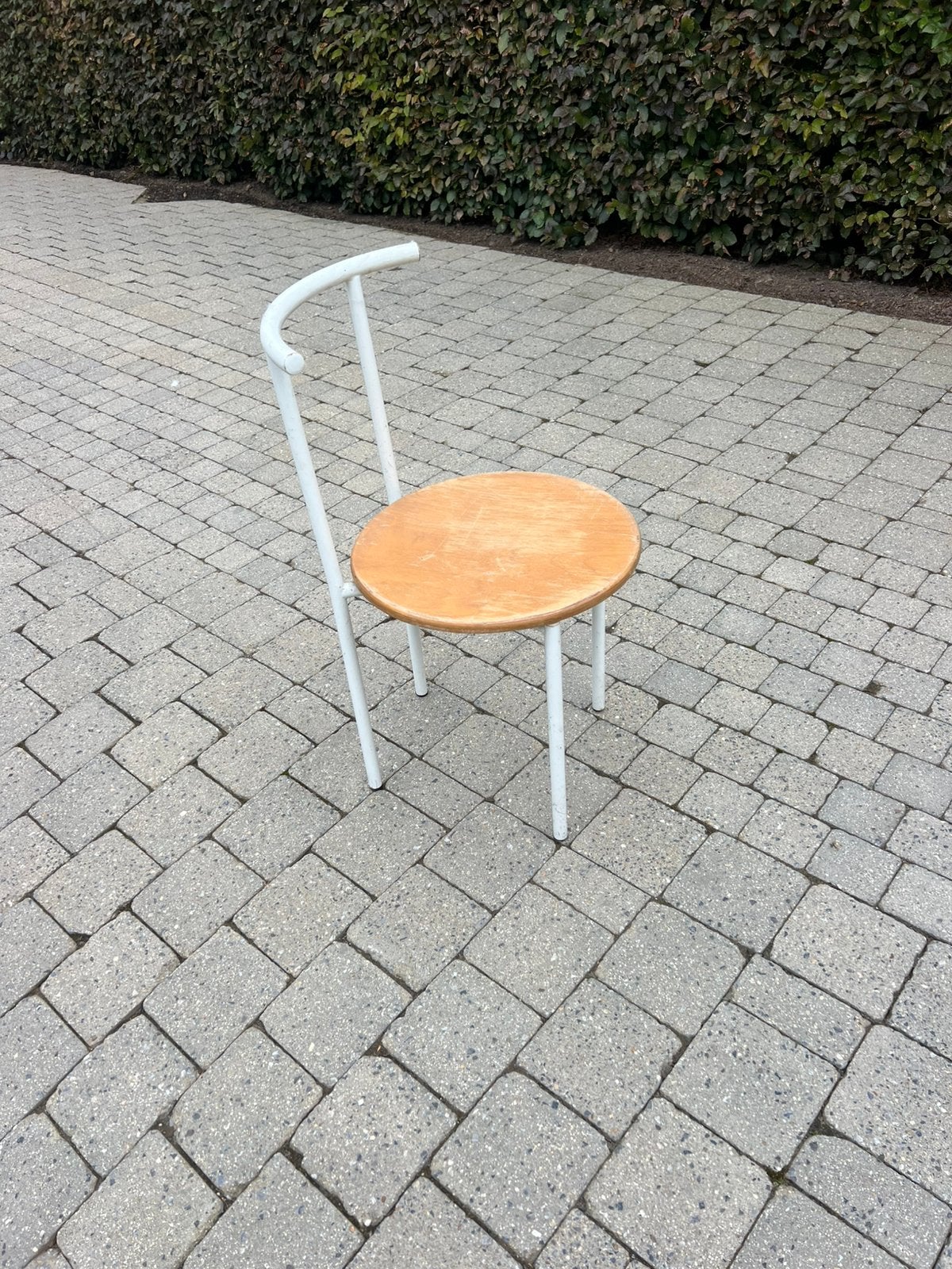 Chaises de cuisine - 4 pièces, Enlèvement, Utilisé, Bois, Blanc