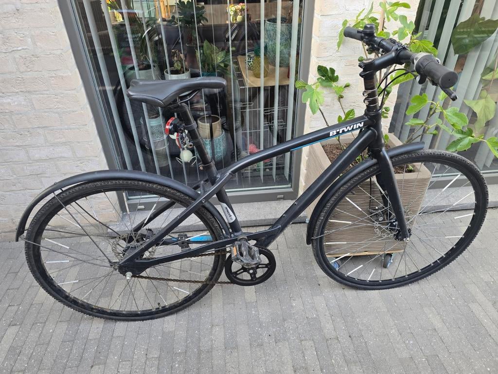 B twin jongensfiets herenfiets, Autres marques, Enlèvement, Utilisé, 28 pouces