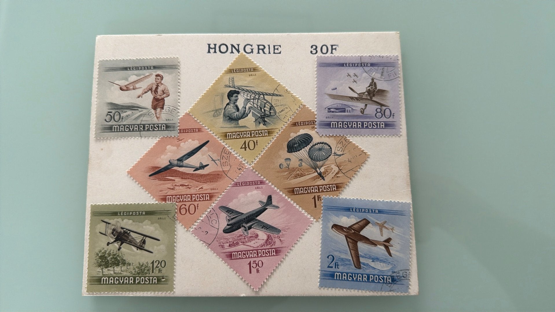 Hongaarse luchtpostzegels, Ophalen of Verzenden