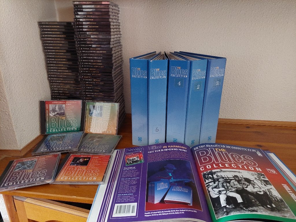 The Blues Collection 90 CD's+90 boekjes complete verzameling, Ophalen, Boxset, Zo goed als nieuw, Inclusief boekje