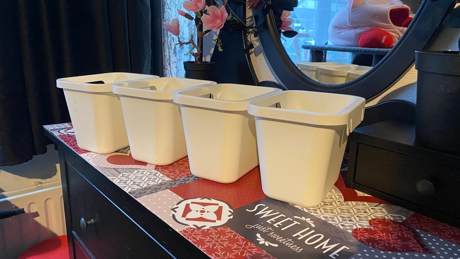 4 IKEA Rational Sorteer opbergbakken, Ophalen, Gebruikt