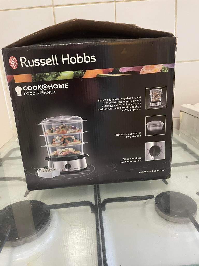 Russel hobbs stoomkoker, Elektronische apparatuur, Stoomapparaten, Ophalen, Zo goed als nieuw