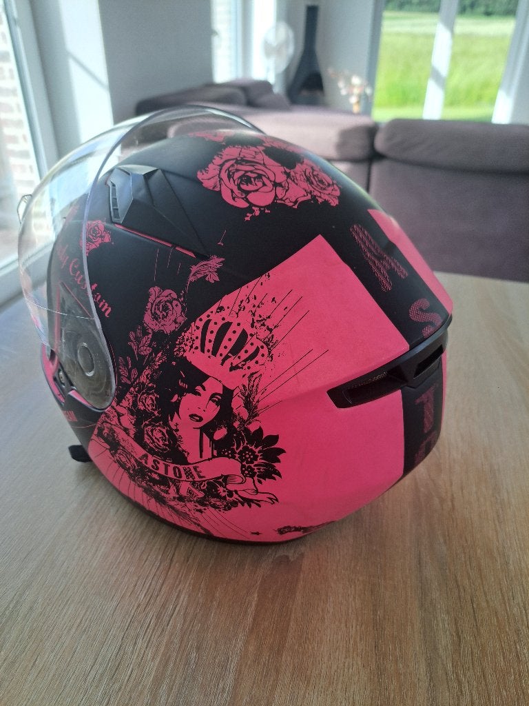 Casque enfant Lady Custom taille 51-52cm, Enlèvement, S, Enfants
