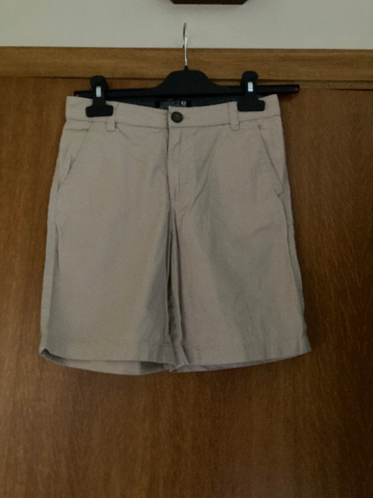 Beige korte broek, H&M, maat 140, 10 jaar, Kinderen en Baby's, Broek, H&M, Ophalen of Verzenden, Zo goed als nieuw