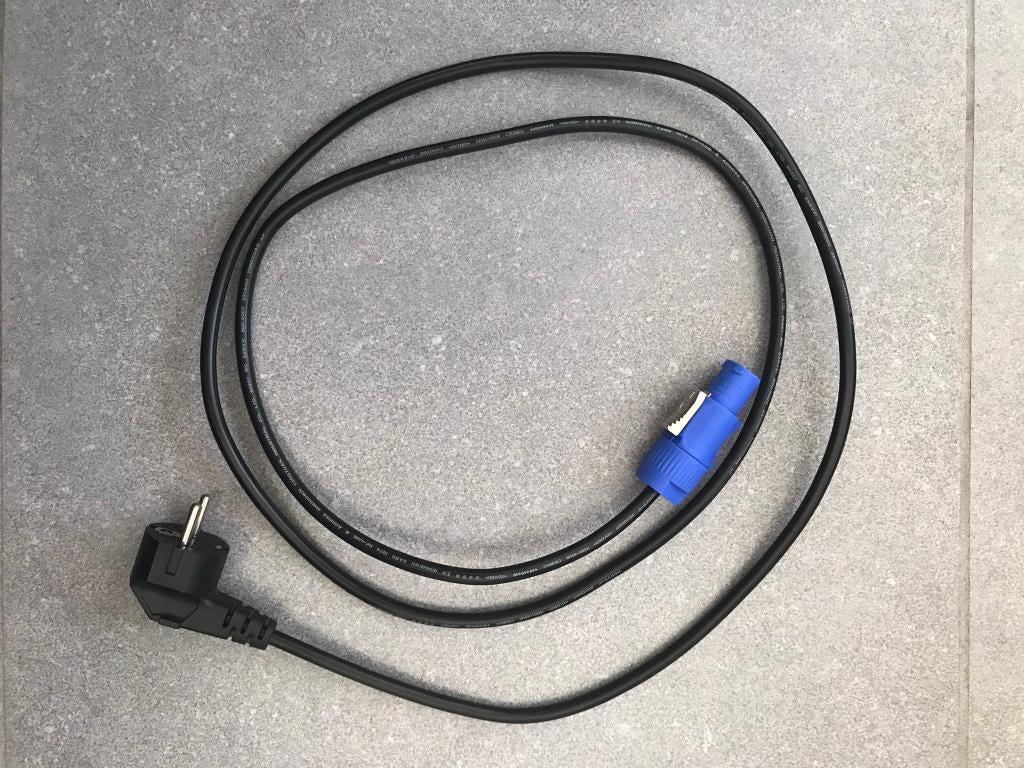 Powercon Neutrik - Schuko Kabel    µb, Muziek en Instrumenten, Ophalen of Verzenden, Apparatuur