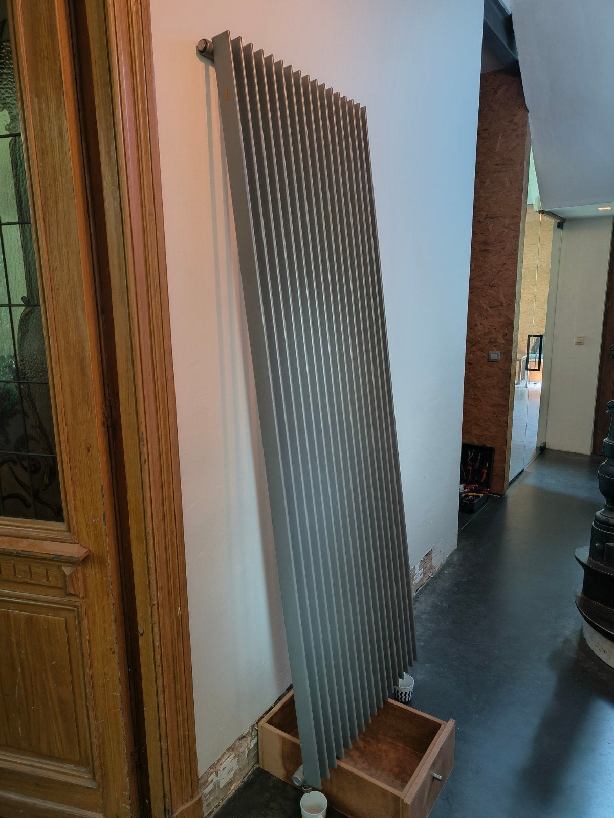 Designradiator Vasco, Ophalen