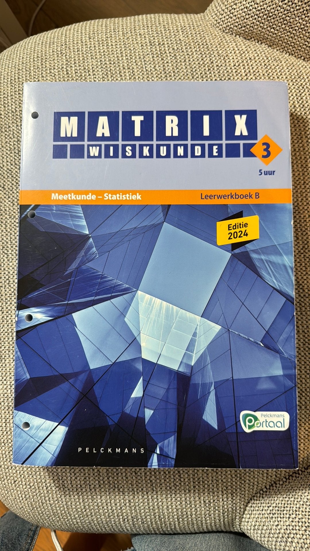 Matrix Wiskunde 3.5 Leerwerkboek B Meetkunde – Statistiek (e, Livres, Enlèvement ou Envoi, Néerlandais