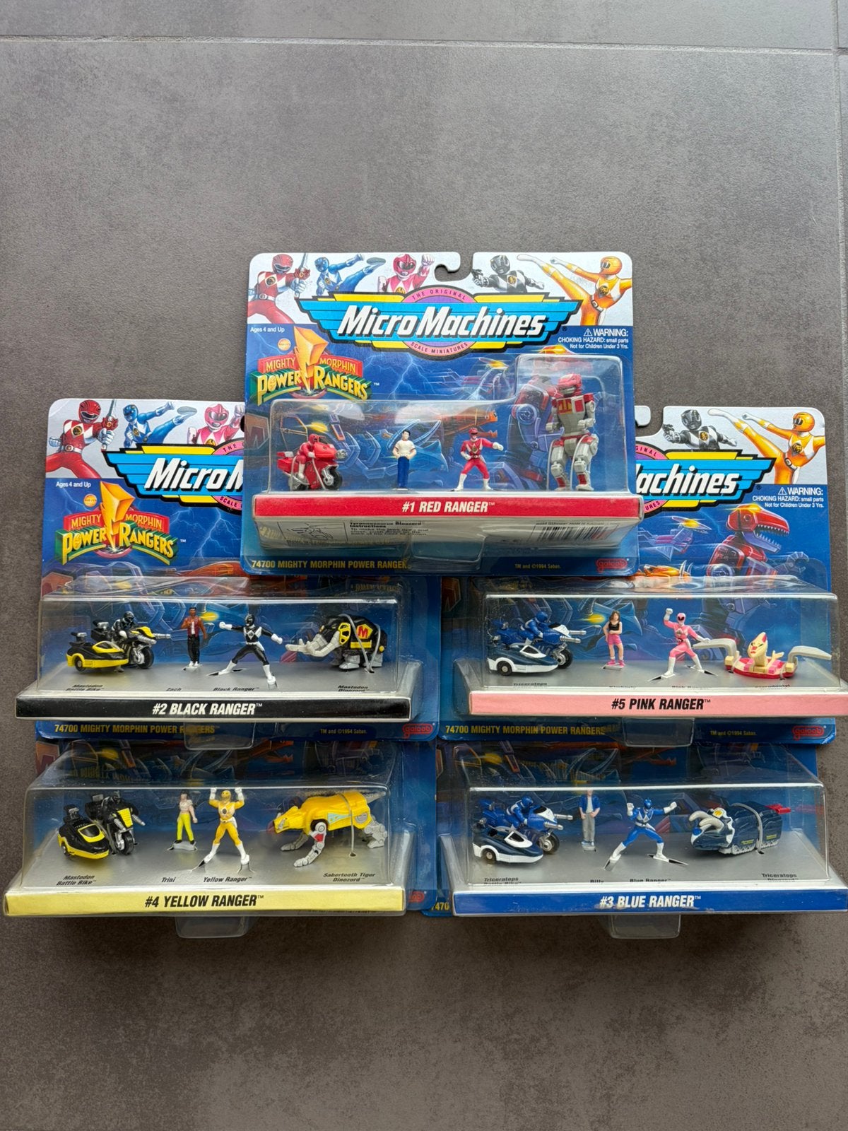 Power rangers Micro machines, Enlèvement, Comme neuf