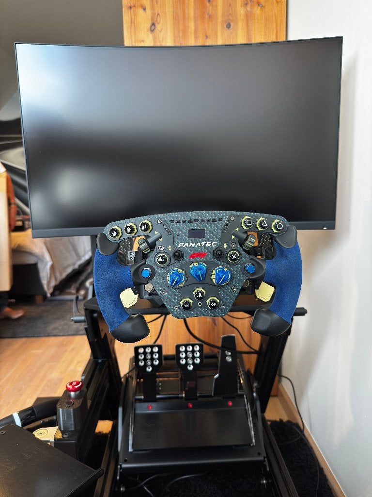 Sim race setup, Ophalen, Zo goed als nieuw, Fanatec