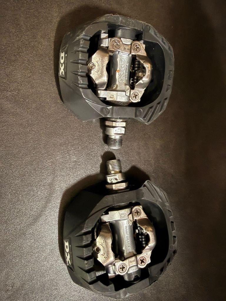 Klikpedalen Shimano DX zowel MTB als BMX, Enlèvement ou Envoi, Comme neuf, Pédalier ou Pédales, Shimano