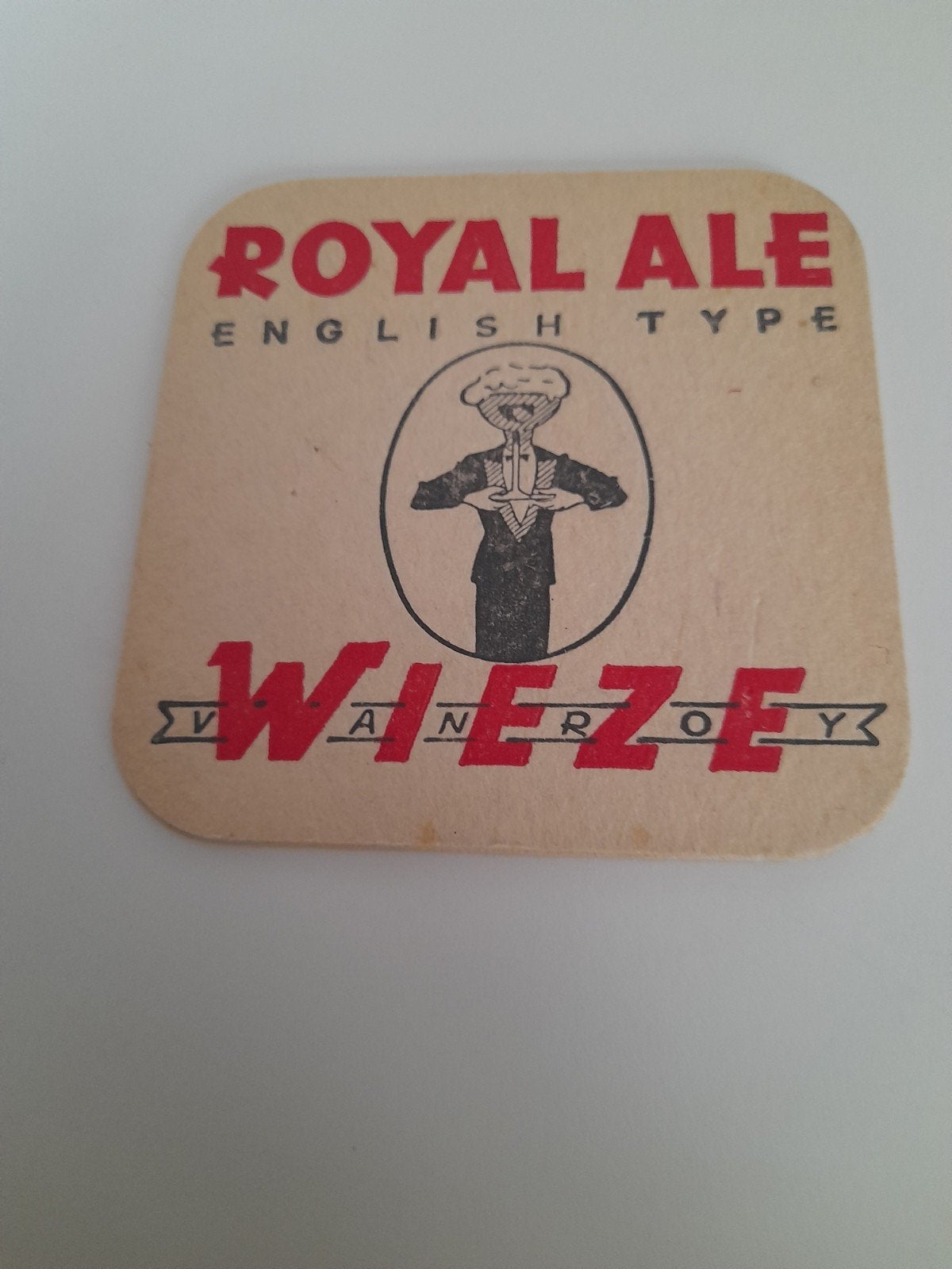tapis de brasserie de Roy Wieze couleur rouge, Enlèvement ou Envoi