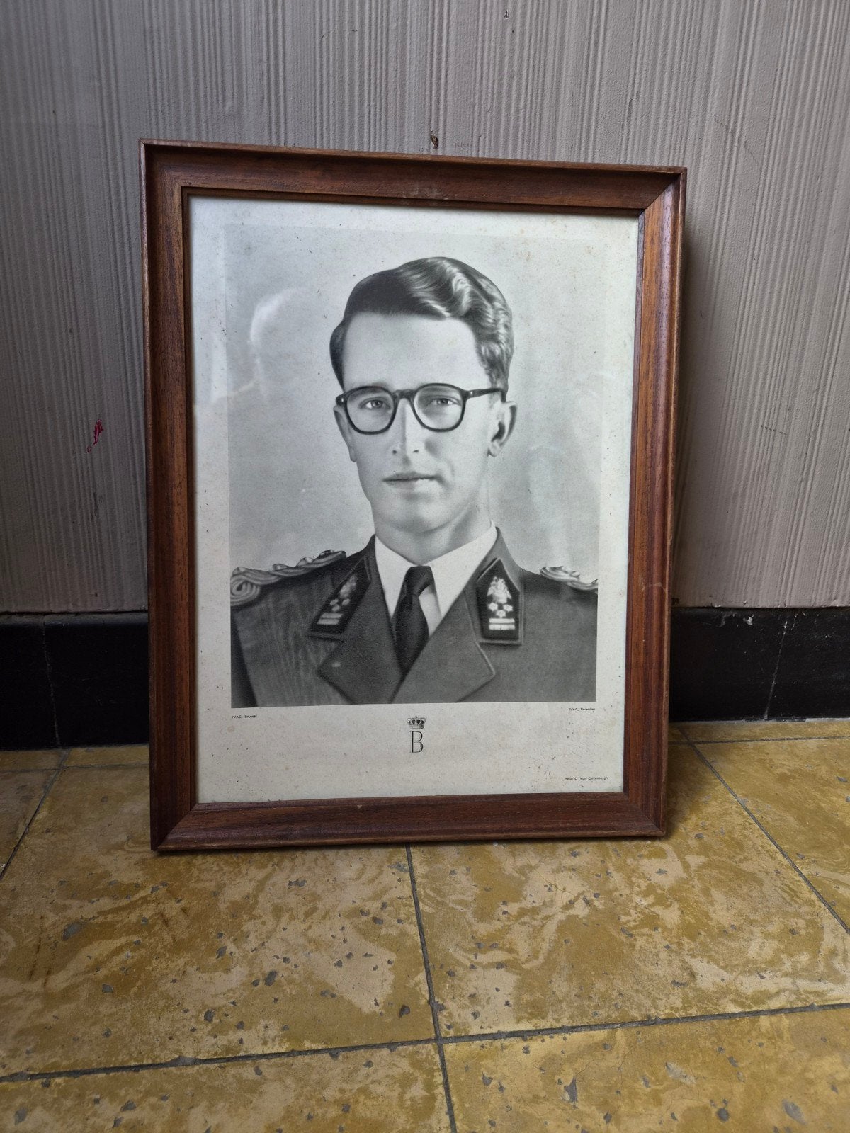 Koning Boudewijn, Ophalen, Gebruikt, Kaart, Foto of Prent
