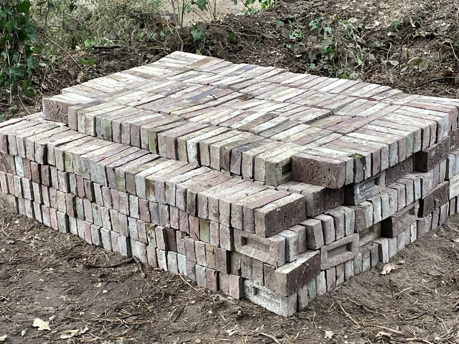 Handvorm metselstenen grijs/bruin genuanceerd, Doe-het-zelf en Bouw, Metselstenen, Ophalen, Zo goed als nieuw