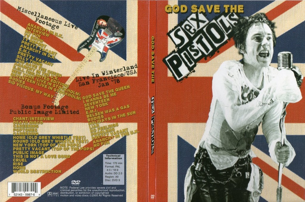 DVD - SEX PISTOLS - GOD SAVE THE SEX PISTOLS, Envoi, Neuf, dans son emballage, Concert