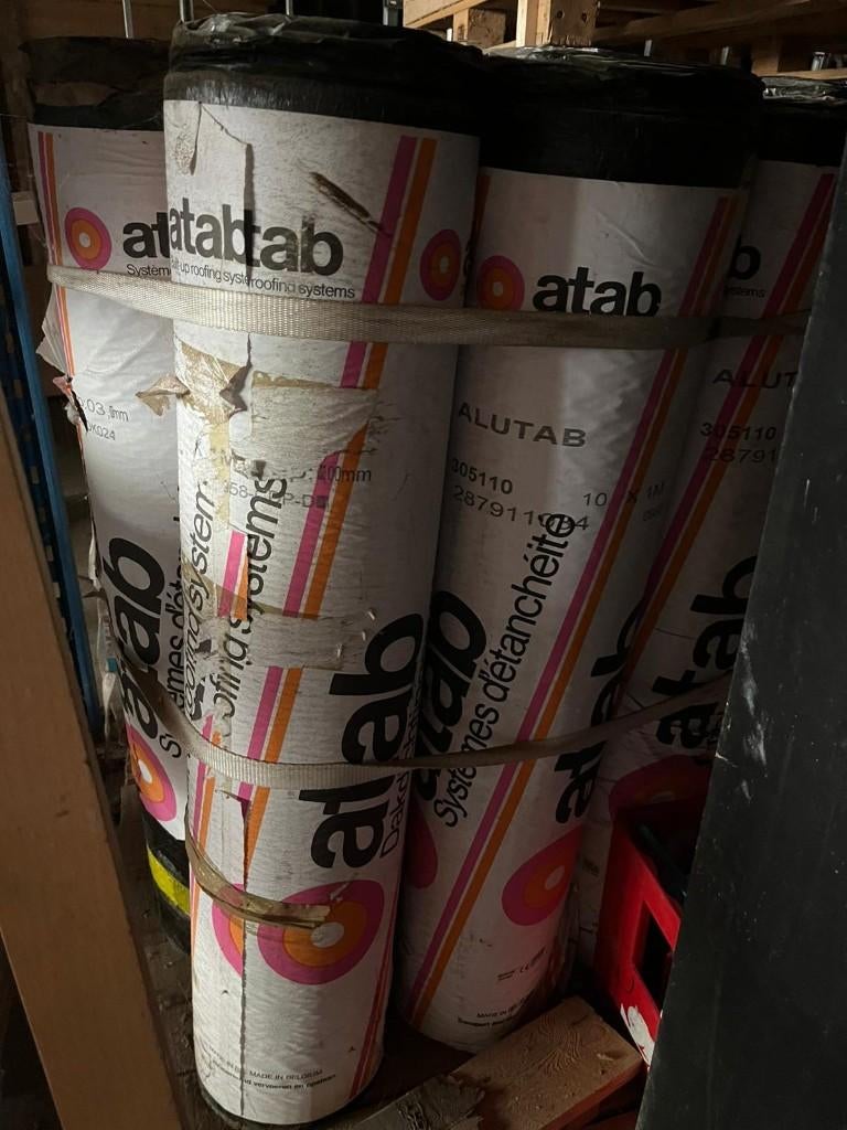 Atab dakdichting 65 rollen, Ophalen, Overige materialen, Zwart, Overige typen