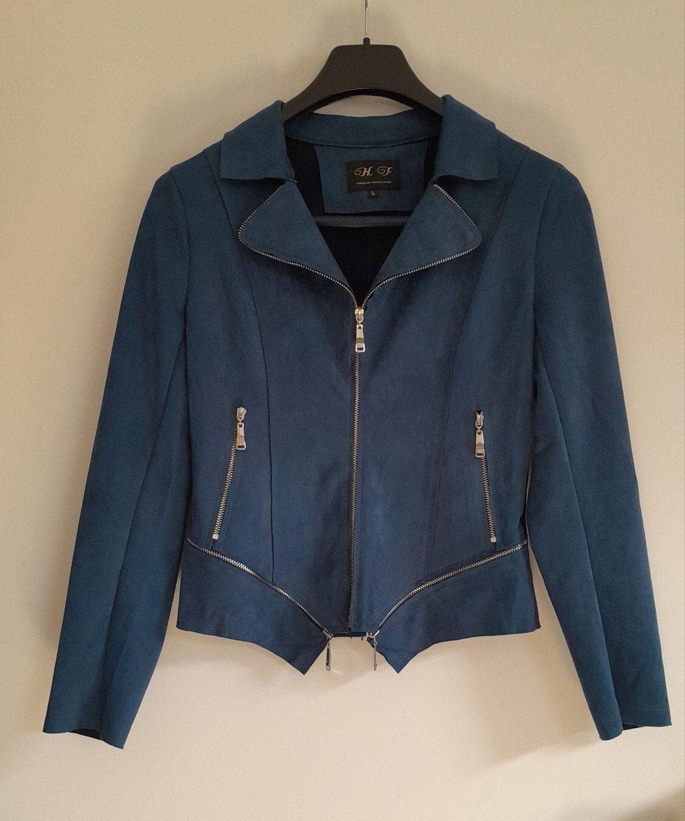 Veste Dame Tissu aspect daim, Ophalen