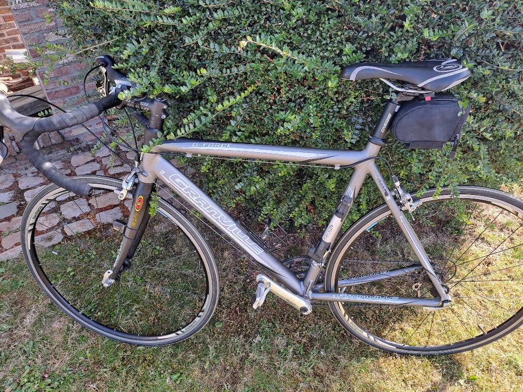 Racefiets frame 54, Fietsen en Brommers, Aluminium, Zo goed als nieuw, Meer dan 20 versnellingen, 53 tot 57 cm