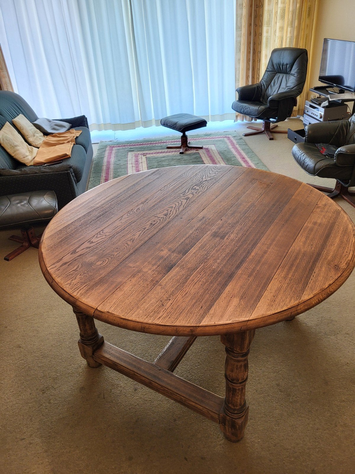 Tafel rond -> ovaal, Antiek en Kunst, Ophalen