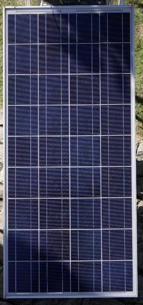 zonnepaneel met regelaar, Doe-het-zelf en Bouw, Zonnepanelen en Toebehoren, Ophalen, Gebruikt, Minder dan 100 wattpiek