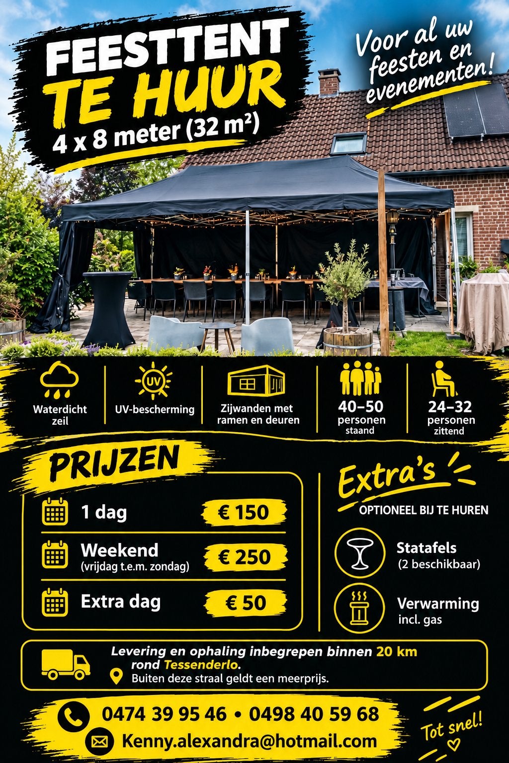 Evenementen tent