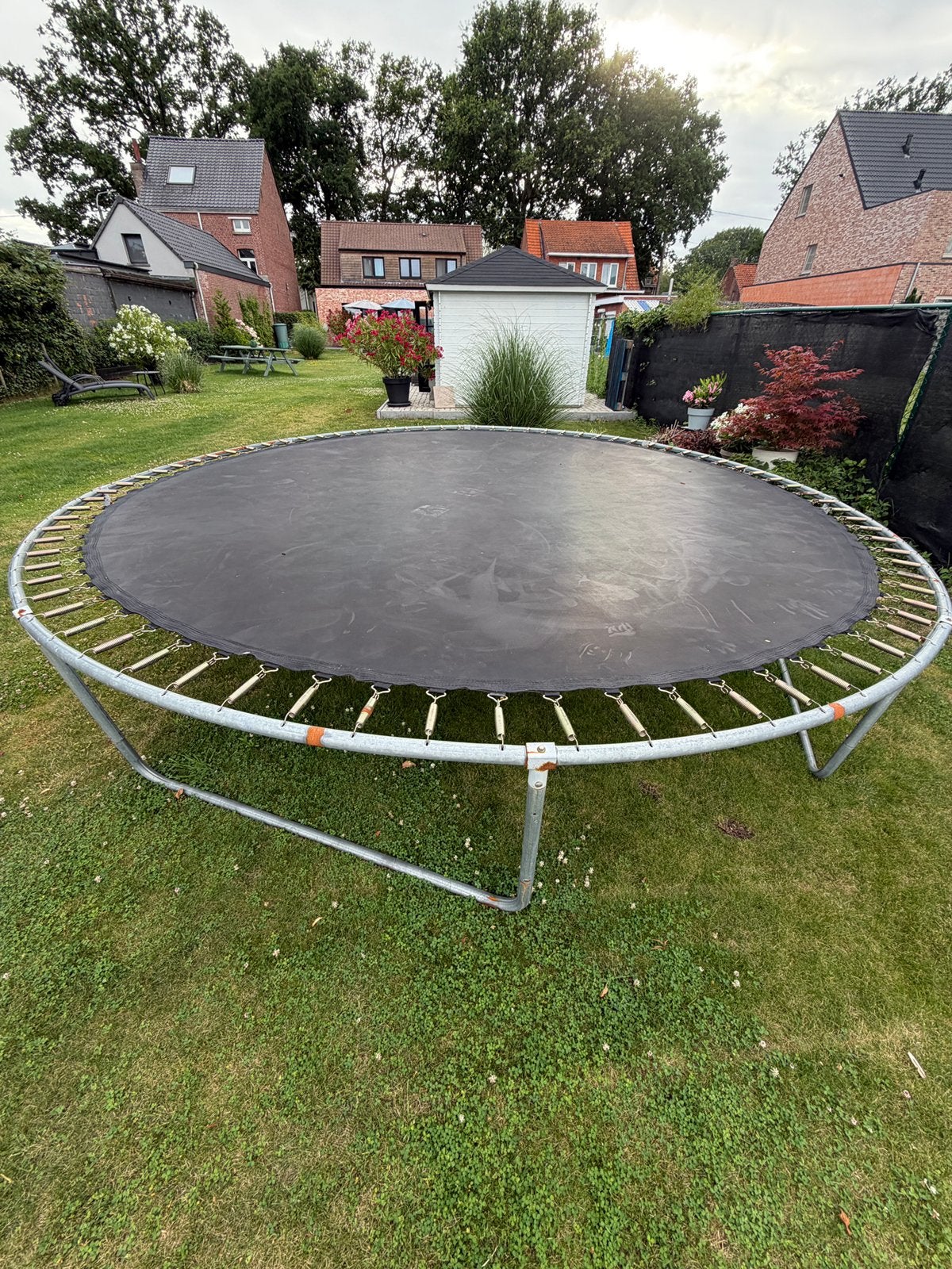 Gratis trampoline, Kinderen en Baby's, Speelgoed | Buiten | Trampolines, Ophalen, Gebruikt