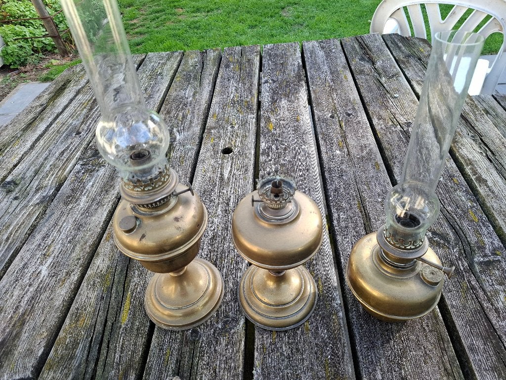 olielampen, Ophalen