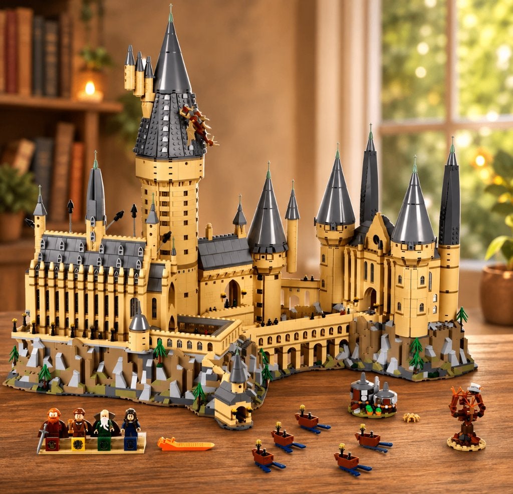 Lego 71043 Harry Potter Kasteel Zweinstein  -1x opgebouwd, Kinderen en Baby's, Ophalen, Lego, Harry Potter, Zo goed als nieuw