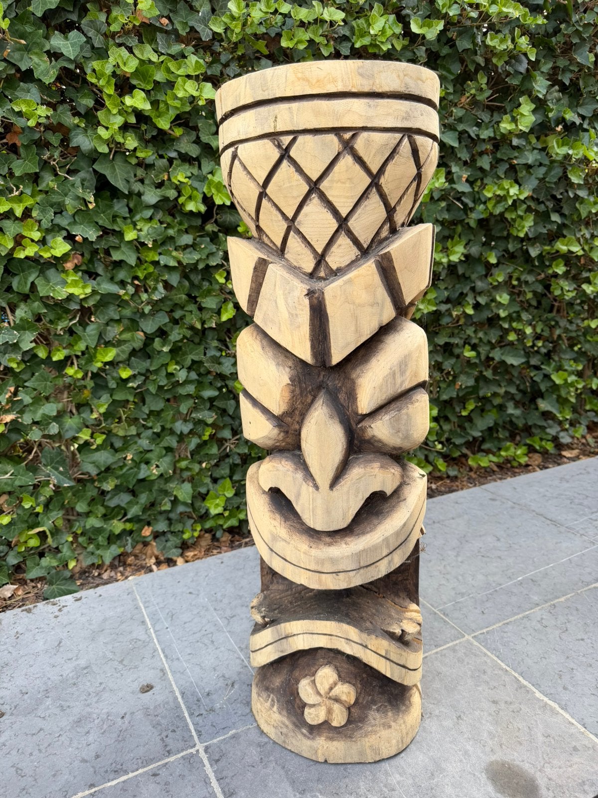 Tiki totem, Ophalen, Zo goed als nieuw