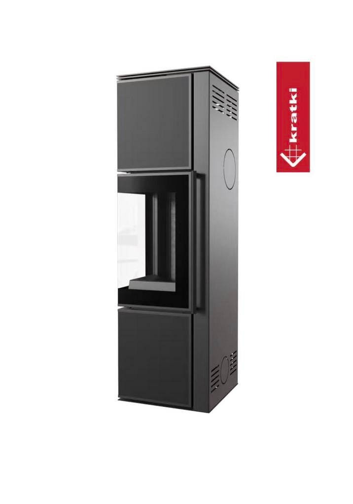 Poêle à bois 26018 Tora 8 kW, poêle d'angle, Maison & Meubles, Poêles, Neuf, Autoportant, Poêle à bois, Bois, Enlèvement