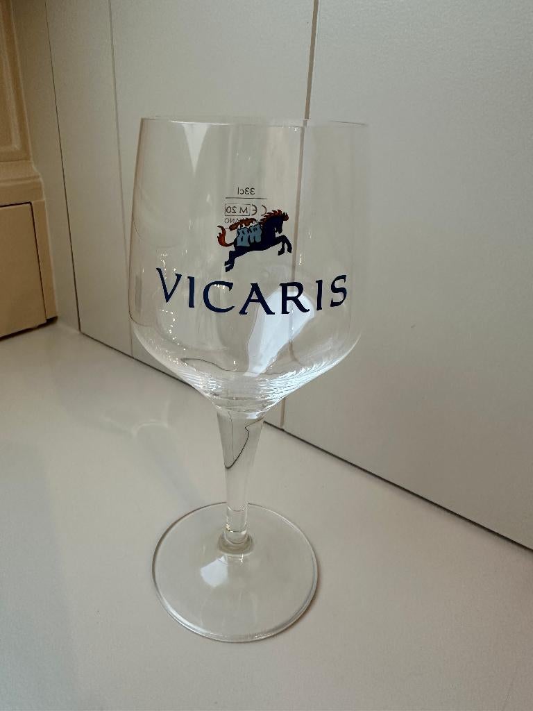 Vicaris Bierglas - 33 cl, Verzamelen, Ophalen, Bierglas