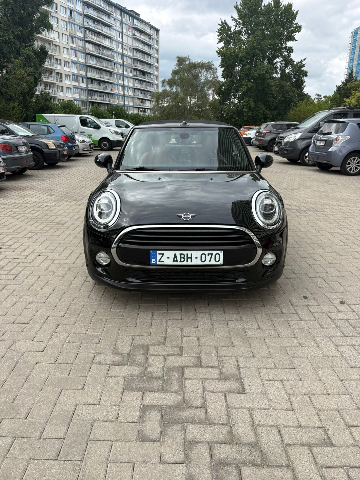 Mini cooper D, Auto's, Euro 6, Cabriolet, Zwart, Leder