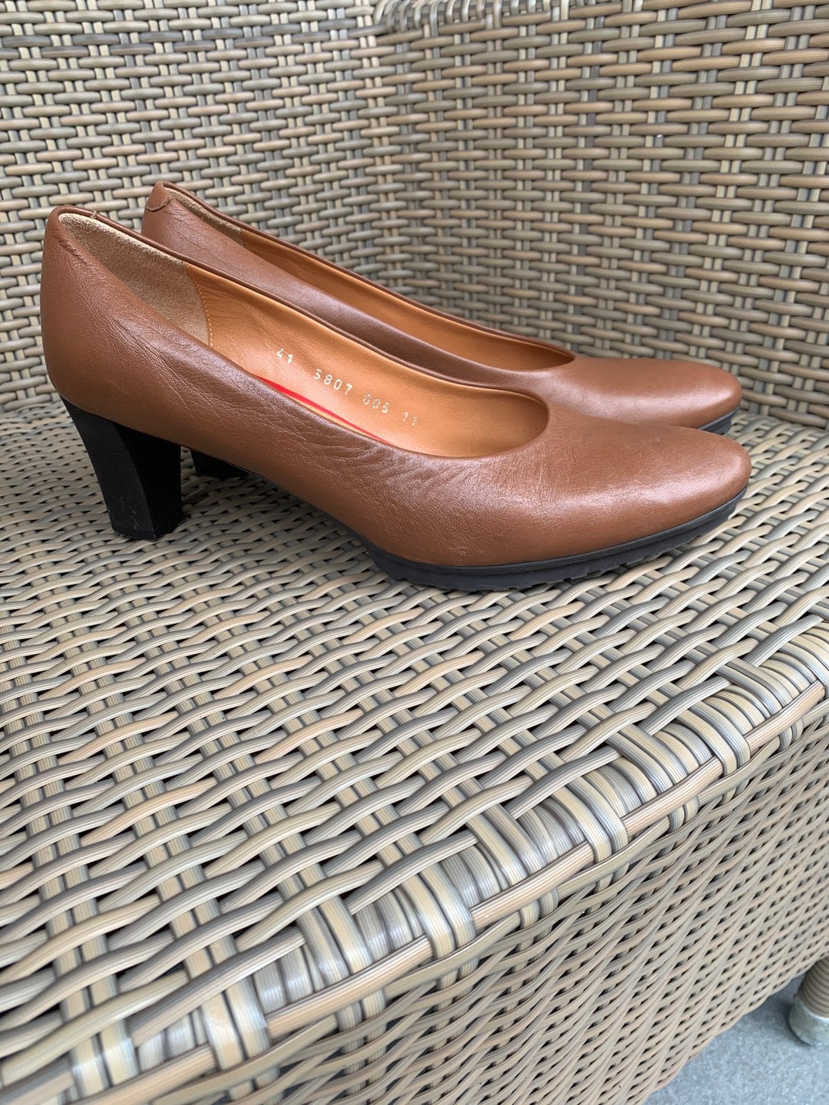 Damesschoenen voltan, Vêtements | Femmes, Enlèvement ou Envoi, Comme neuf, Brun, Chaussures de danse