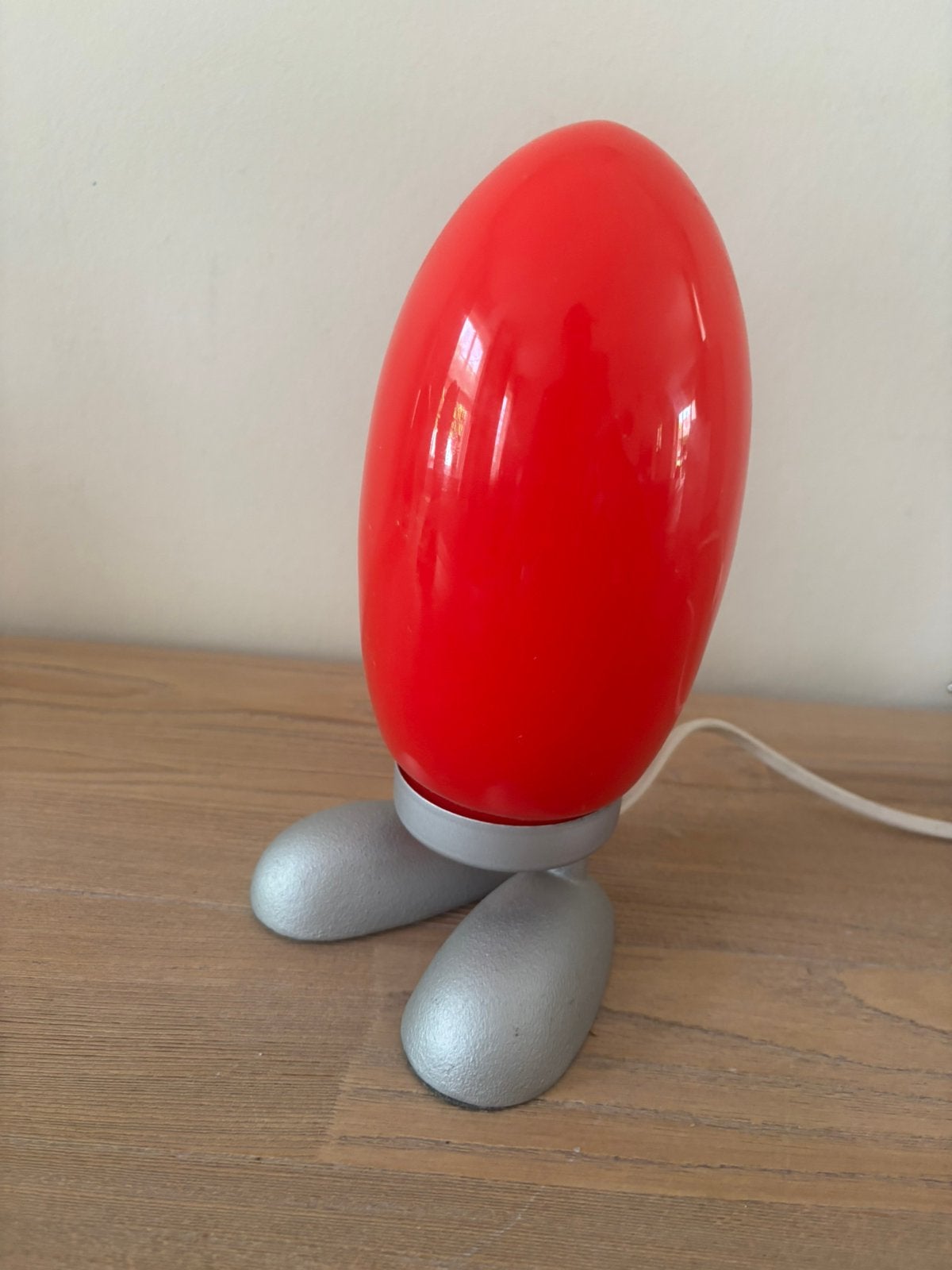 Vintage Ikea Fjorton (heel goede staat) Dino egg, Huis en Inrichting, Lampen | Tafellampen, Zo goed als nieuw, Ophalen of Verzenden