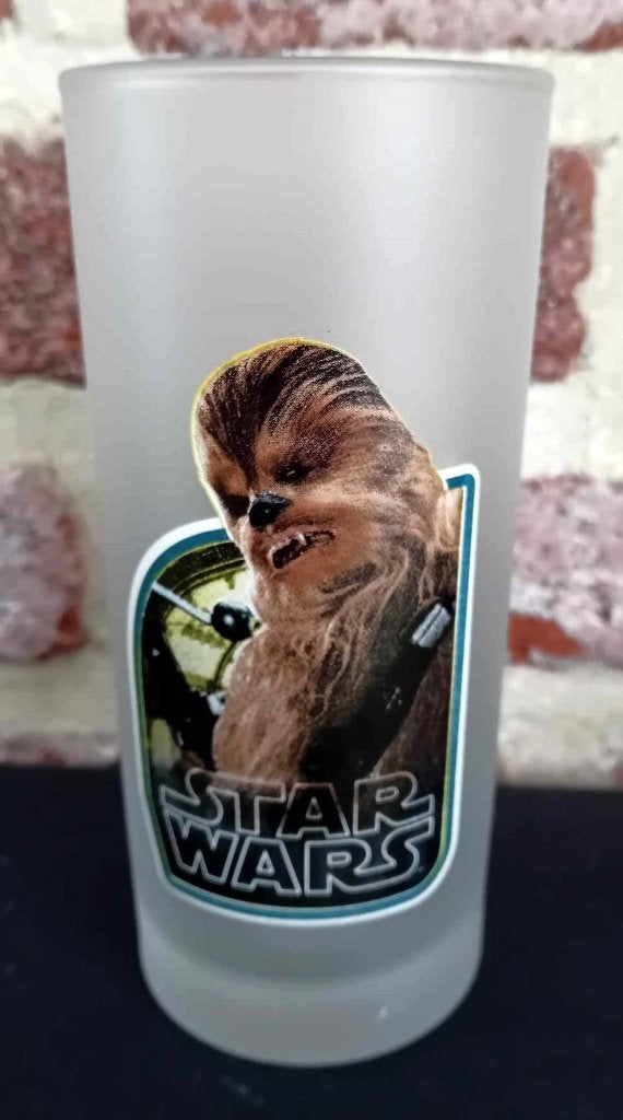 Star Wars glas / Chewbacca, Collections, Star Wars, Enlèvement, Neuf, Ustensile