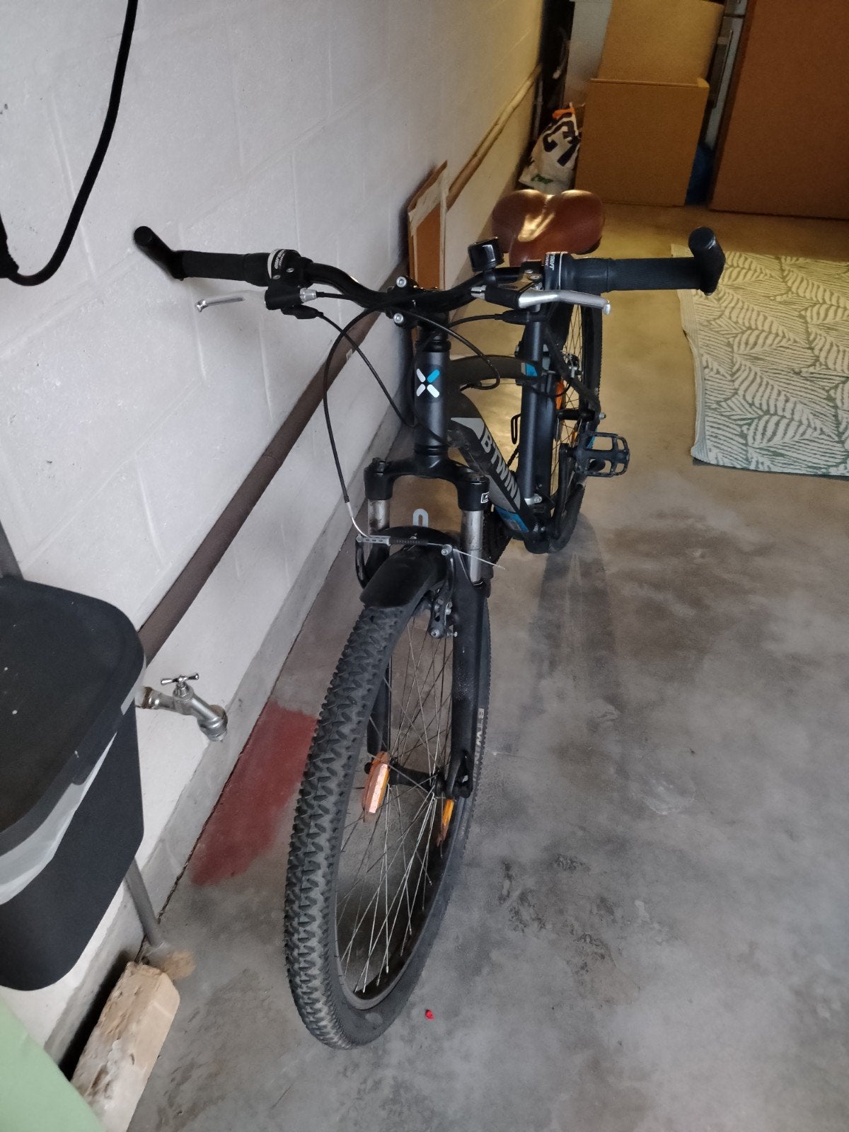 VTT Btwin Decathlon Rockrider340 Small customisé - occasion., Enlèvement, Utilisé, Autres marques