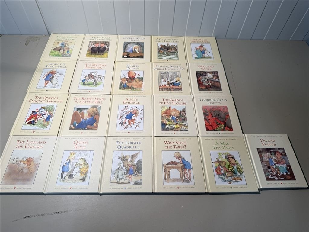Alice boeken set - zie fotos - Oxenbury helen - twee keer be, Livres, Enlèvement ou Envoi, Utilisé